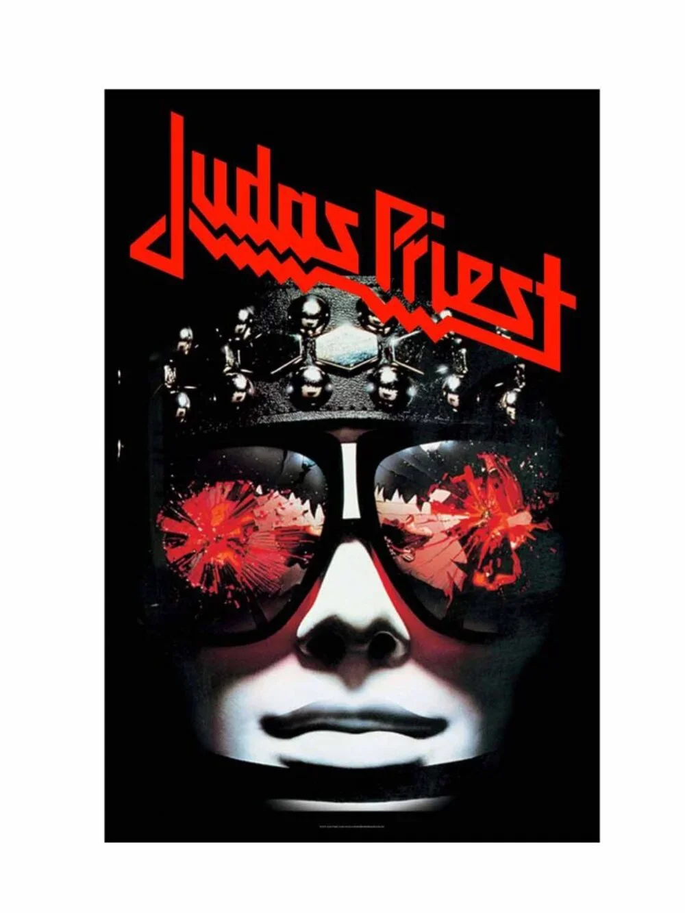 Judas Priest Hell Bent Leather Tapestry Fabric Cloth Poster Flag Banner Box 2